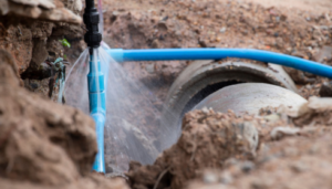 commercial water line