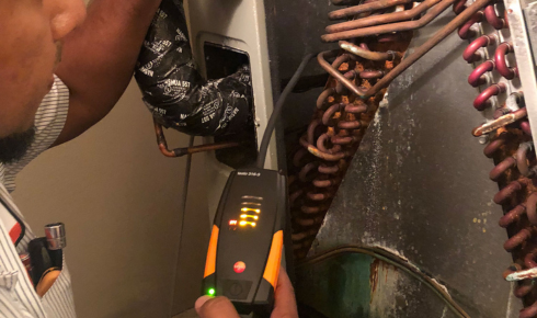 refrigerant leak
