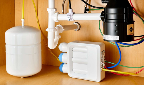 water treatment system installation