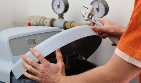 DIY water softener maintenance