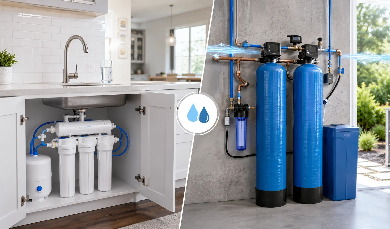 Whole House Water Filtration System in Lancaster
