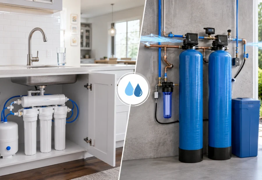 Whole House Water Filtration System in Lancaster